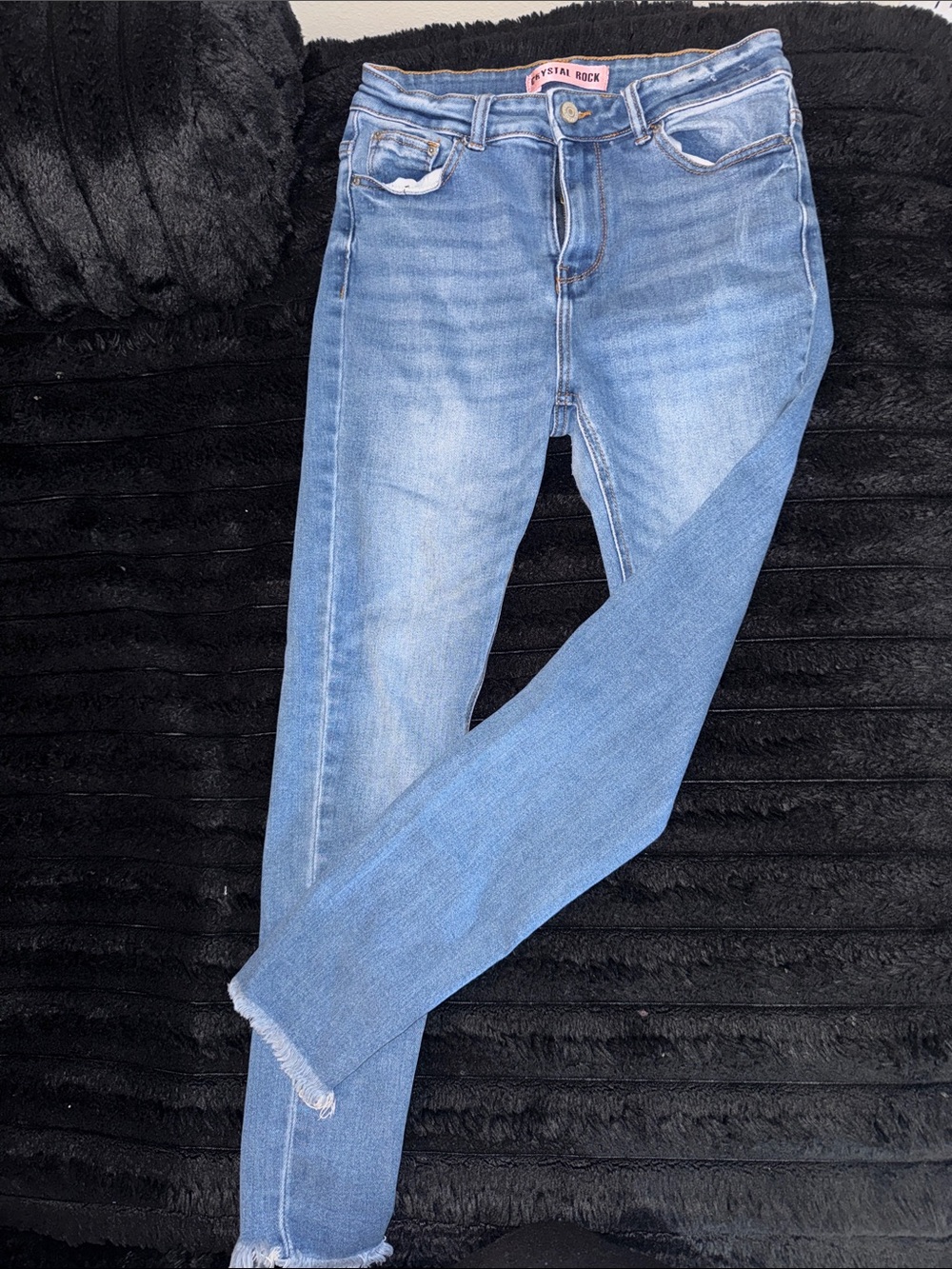 Women's Light Blue Skinny Jeans